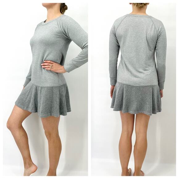 CAbi Dresses & Skirts - Cabi Gray Long Sleeve Swing Dress Women's XS